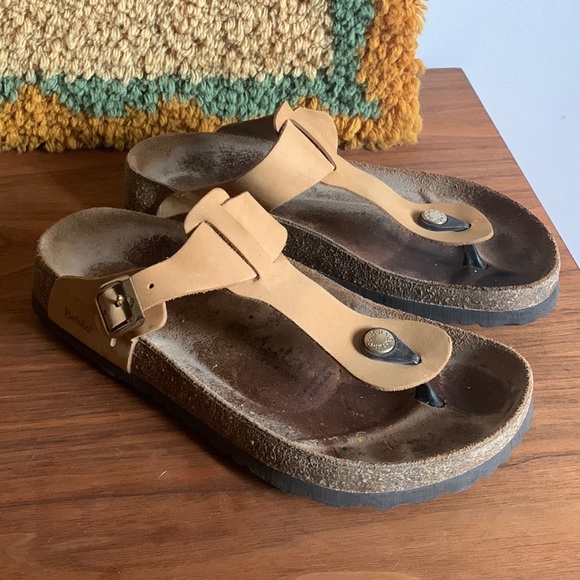 Birkenstock Shoes - Birkenstock Betula Thong Sandal in Sand Size 7